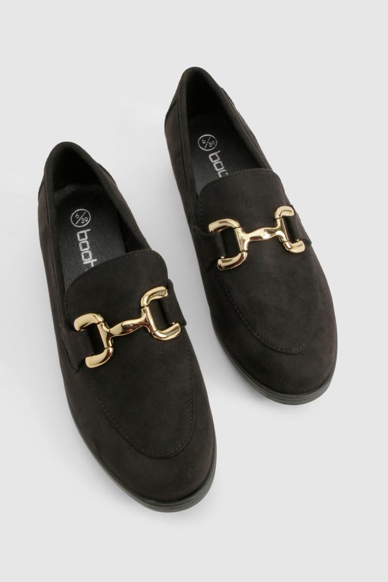 Лофери зі штучної замші T Bar