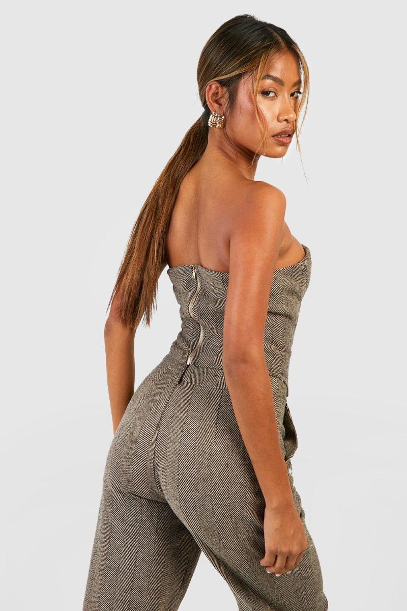 Корсет «ялинка» в тон