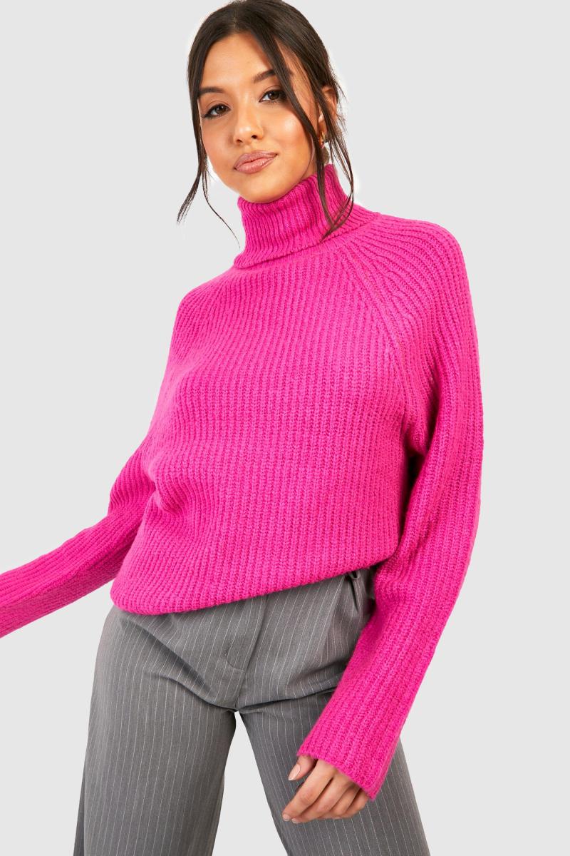 Трикотажний джемпер з рукавом реглан