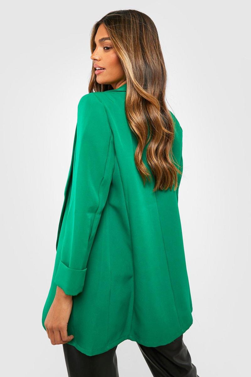 Легкий піджак з плетеними манжетами