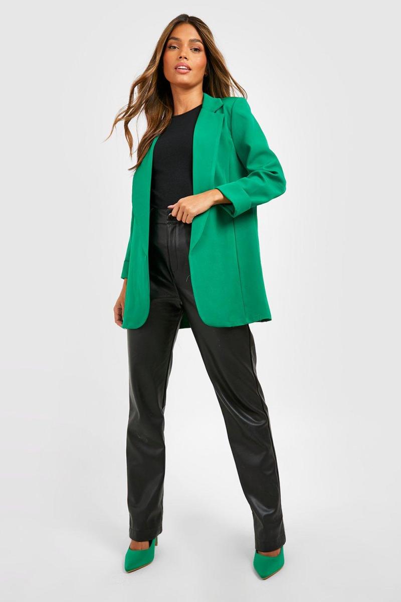 Легкий піджак з плетеними манжетами