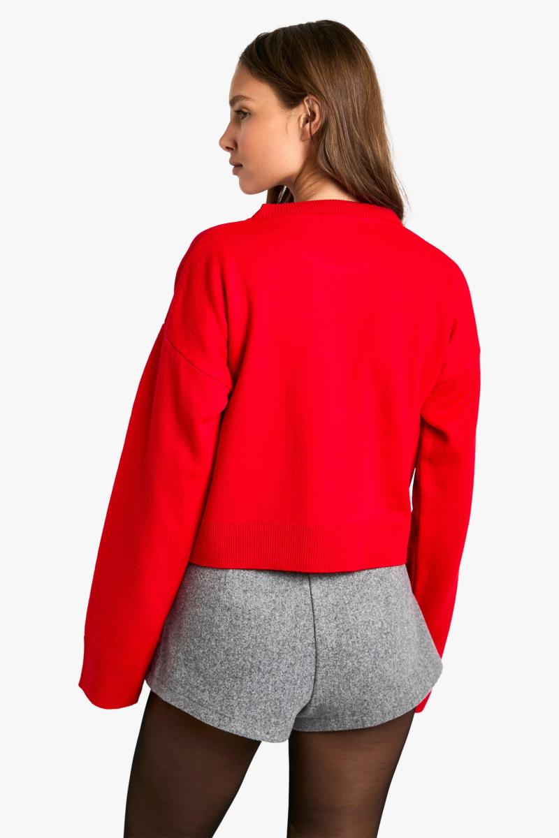 Зимовий різдвяний джемпер Hot Girl