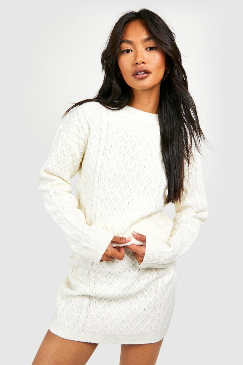 Трикотажний джемпер і міні-спідниця