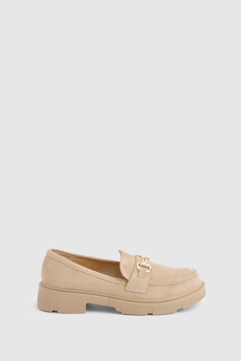 Масивні лофери зі штучної замші