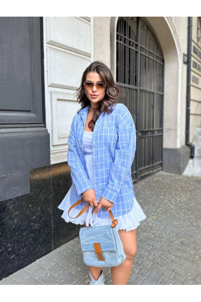 Сорочка в клітинку 