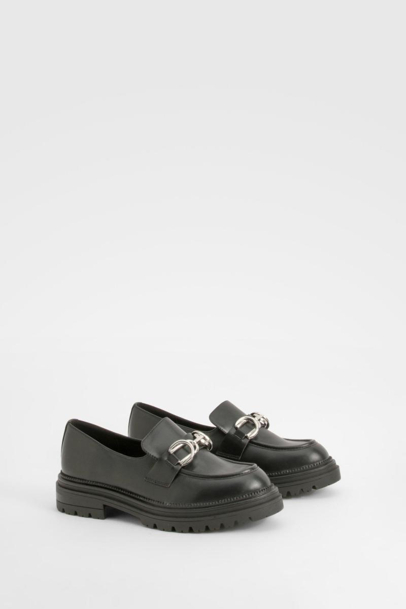 Широкі лофери з металевою обробкою