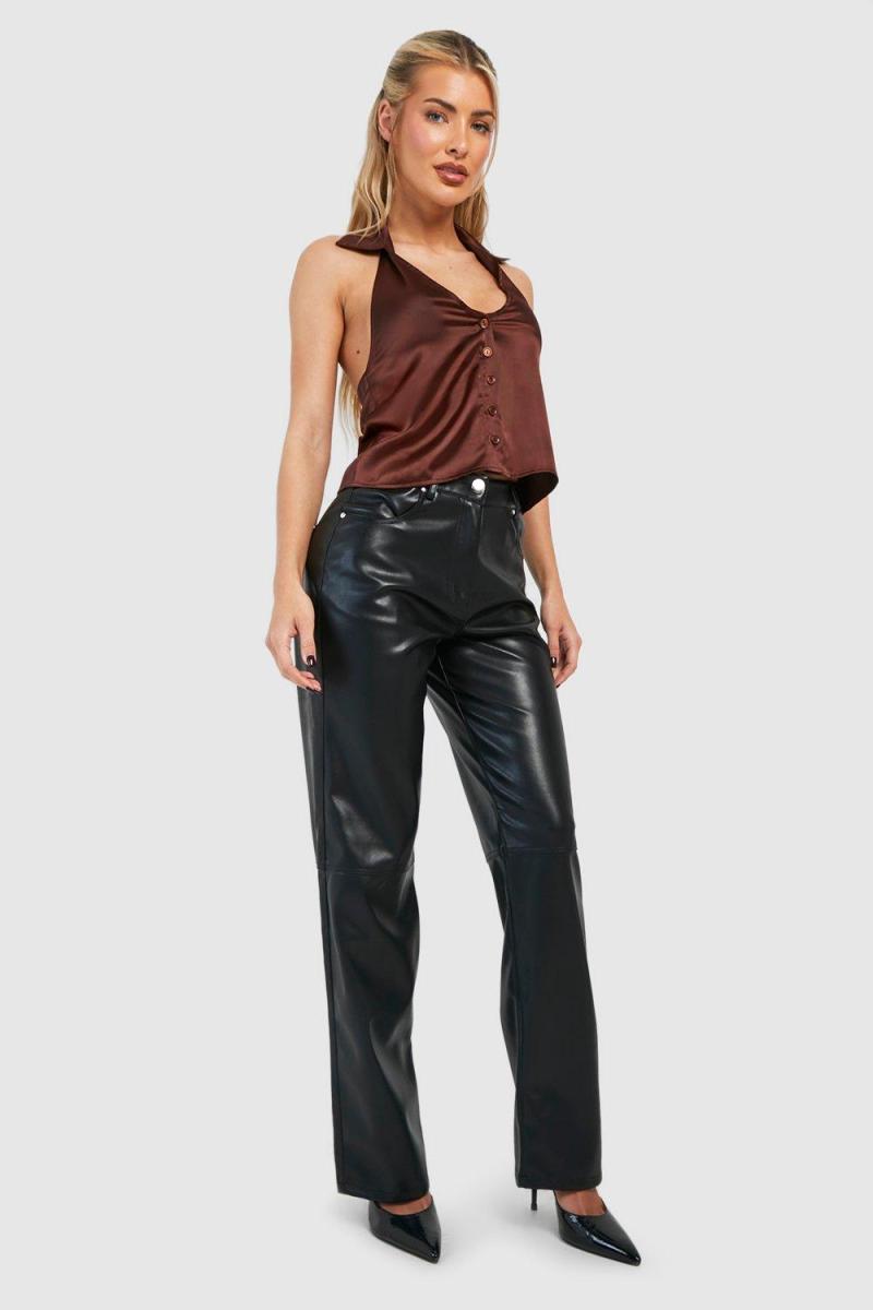 Атласна блузка кольору хакі