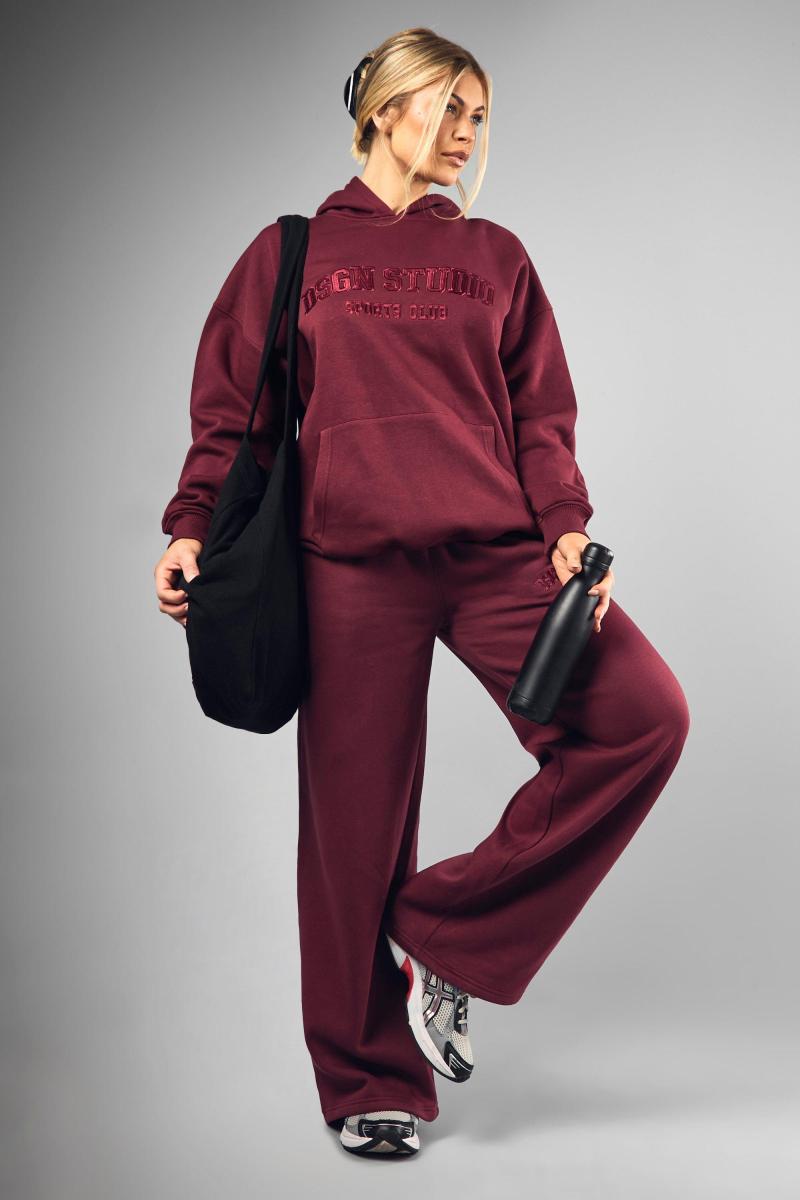 Dsgn Studio Applique Straight Leg Jogger