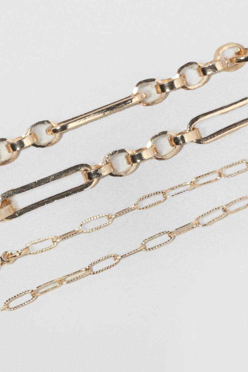 Довгі овальні ланки з двох упаковок браслетів