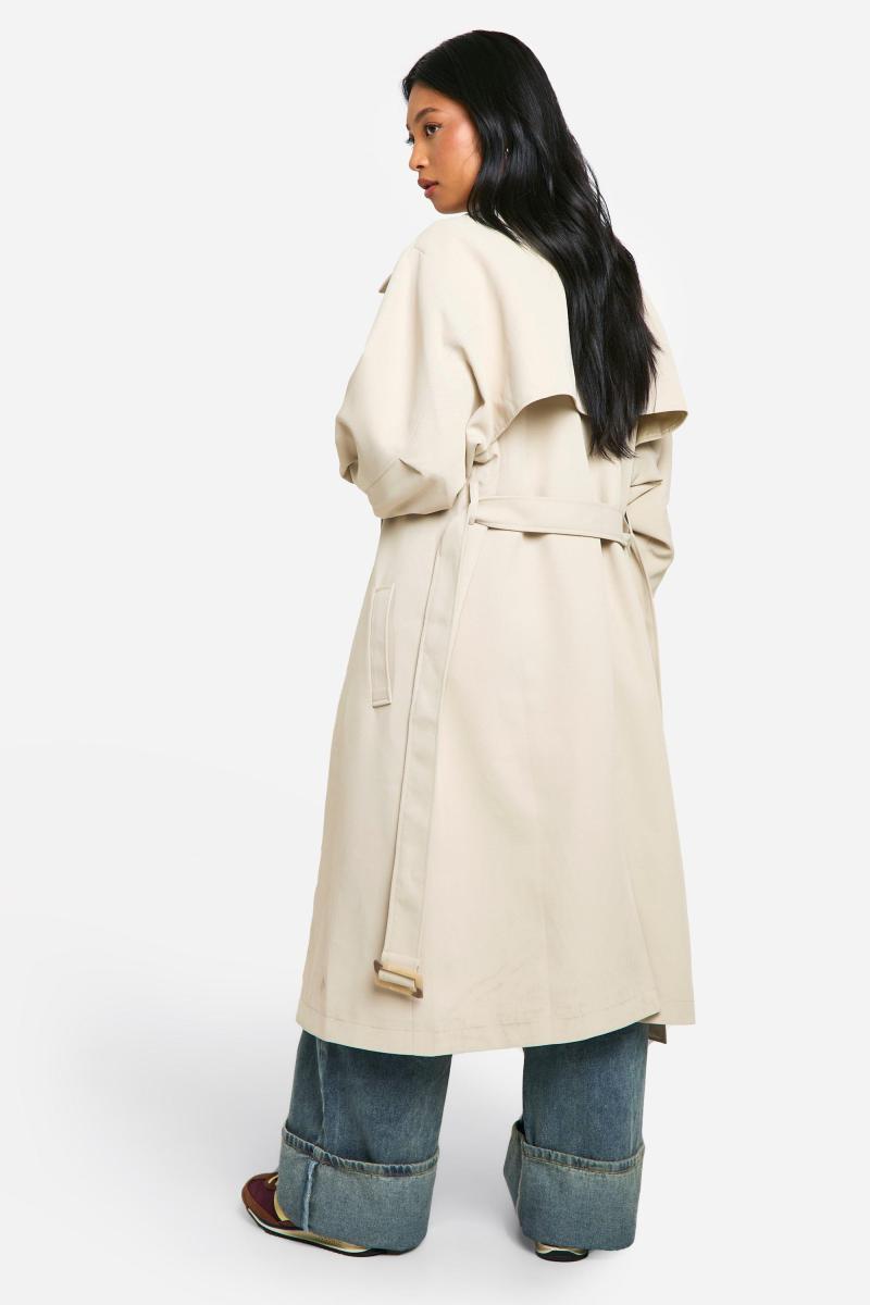 Маленький оверсайз-тренч з рукавом реглан