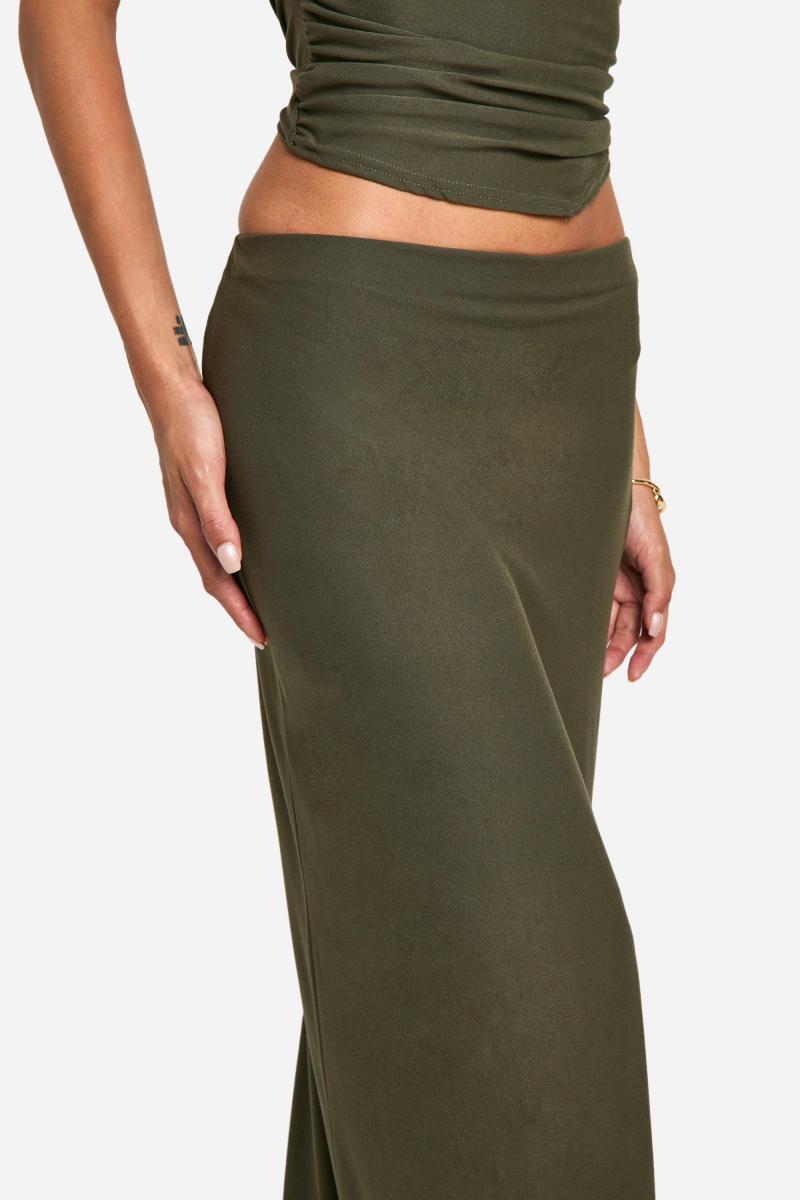 Спідниця максі з низькою посадкою Soft Touch