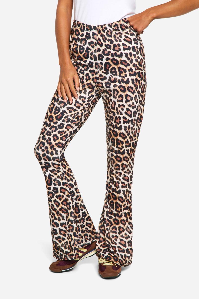 Маленькі штани з високою талією та кльошем із завищеною талією