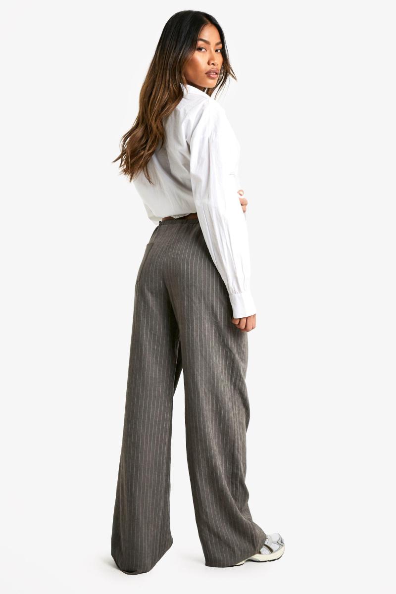 М'який дотик негабаритна смуга широкі штани для ніг