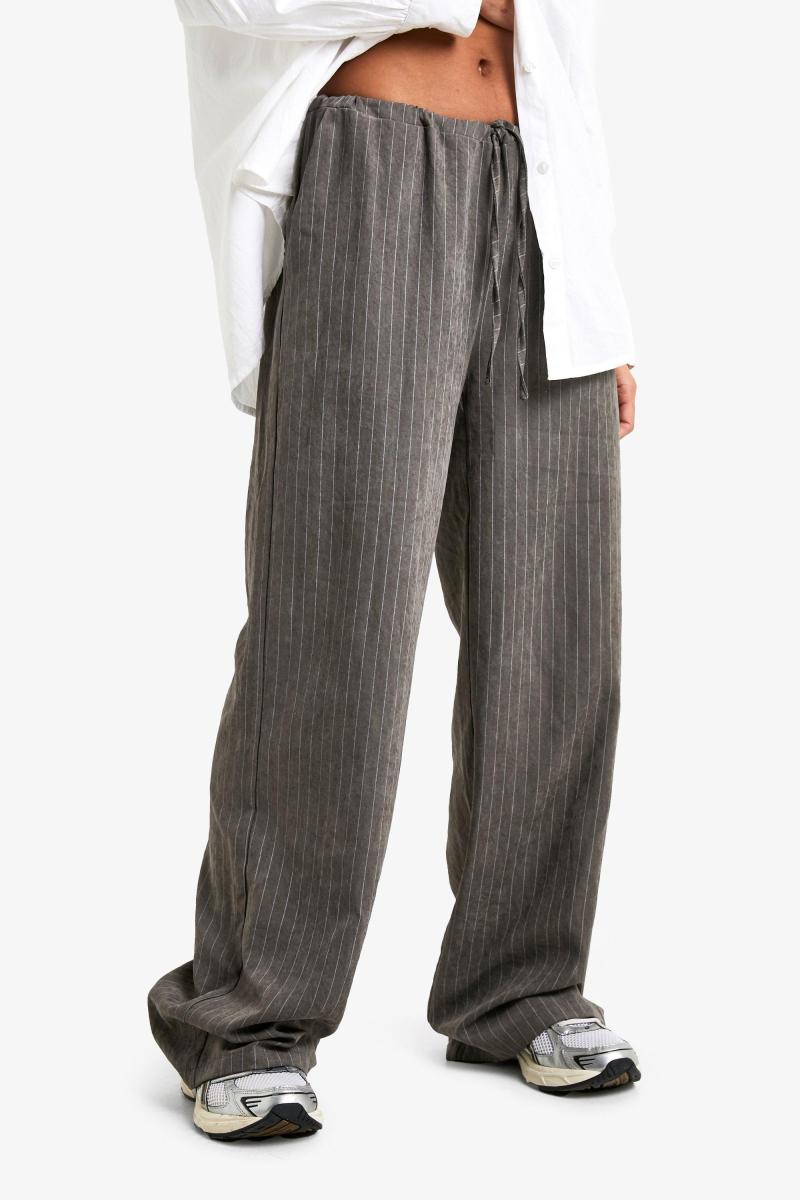 М'який дотик негабаритна смуга широкі штани для ніг