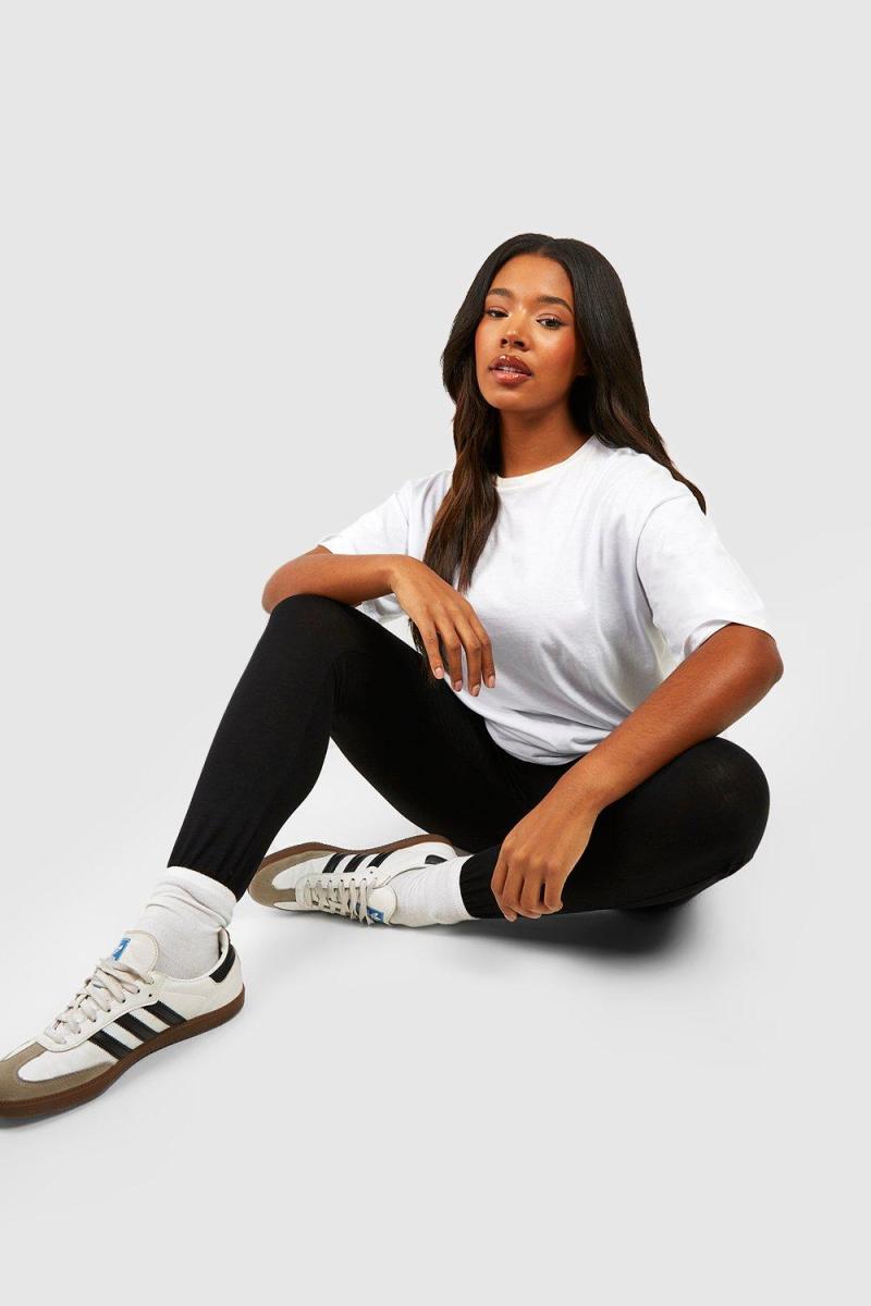 Плюс базові легінси з високою талією