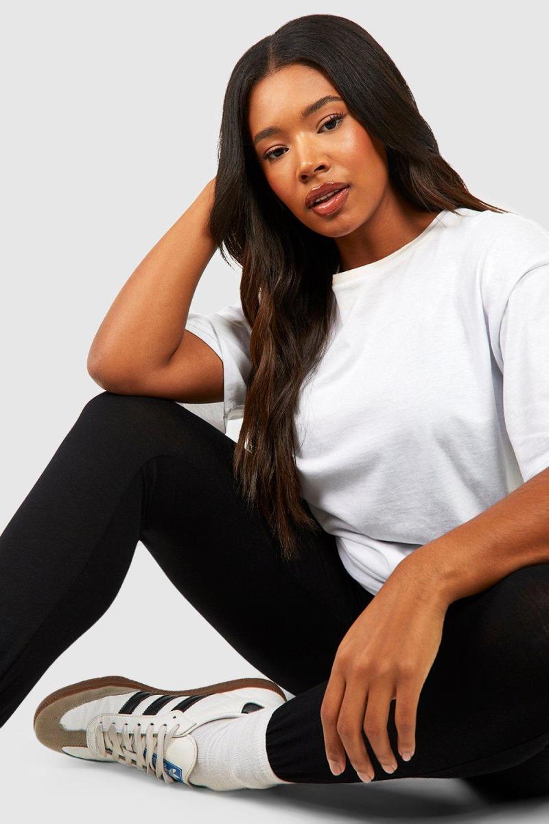 Плюс базові легінси з високою талією