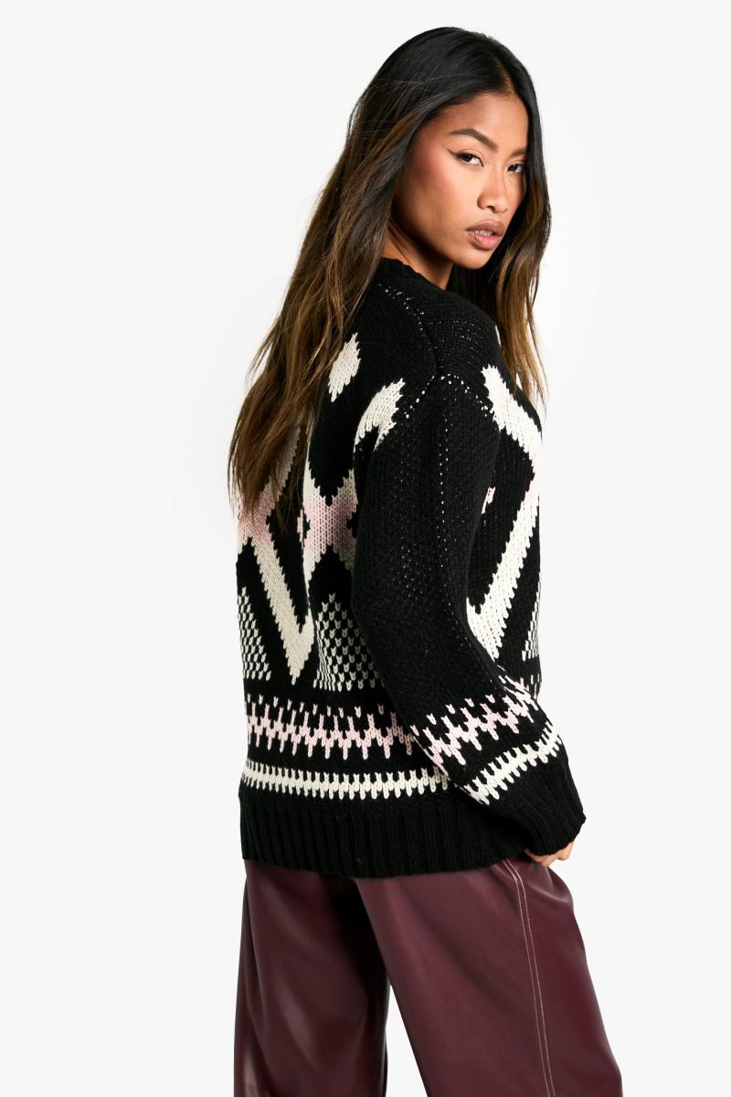 Різдвяний джемпер із щільною в’язкою