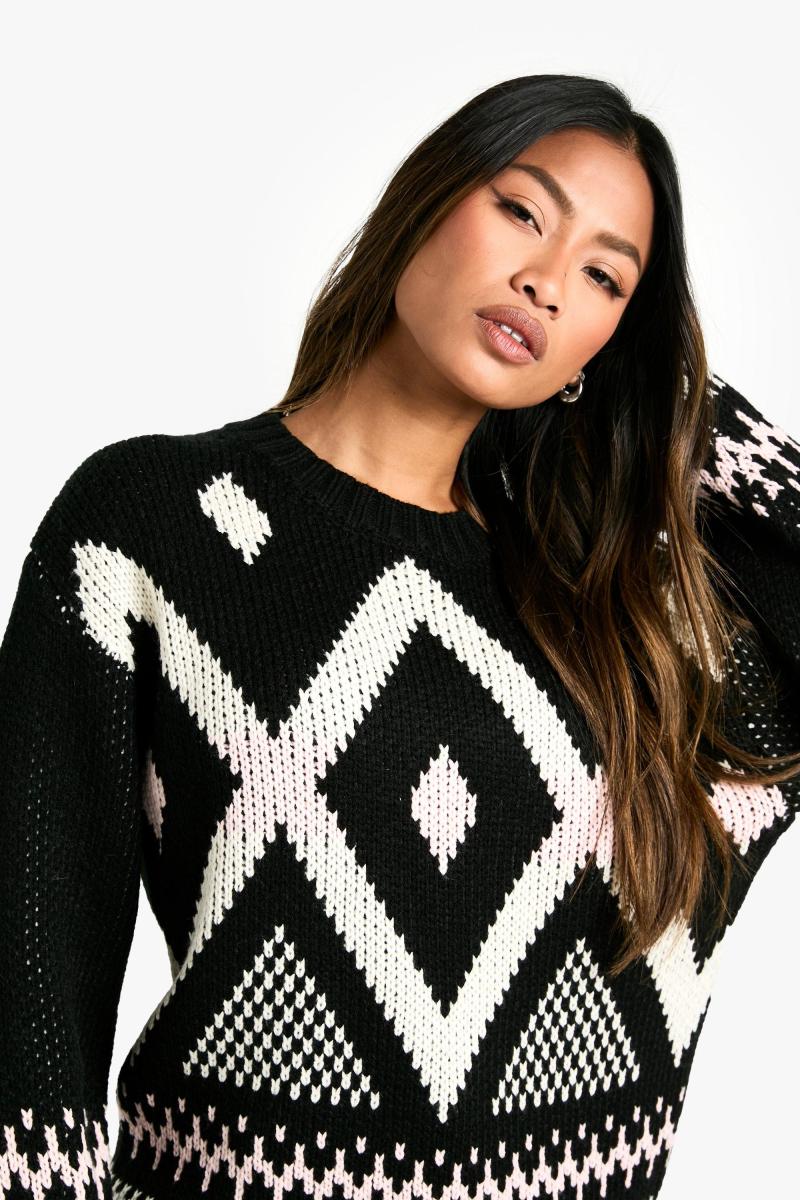 Різдвяний джемпер із щільною в’язкою