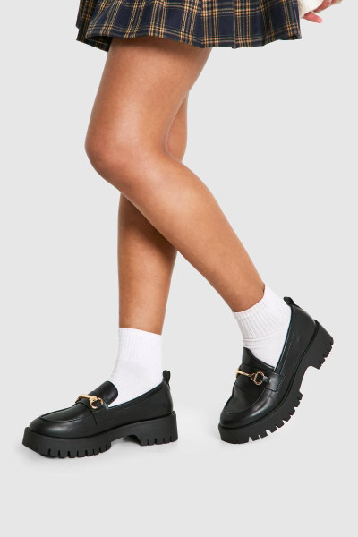 Широкі лофери з масивною Т-подібною штангою