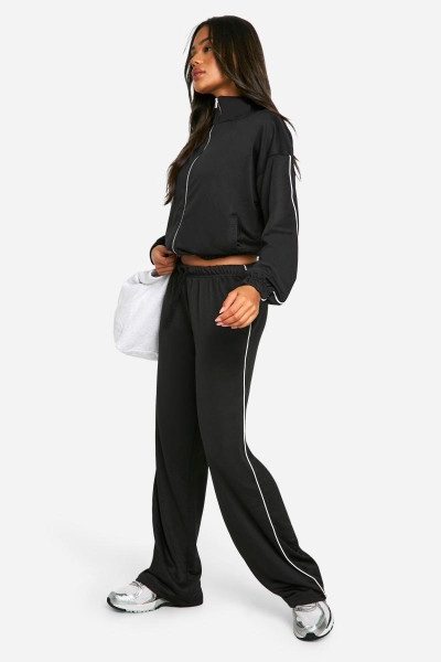 Трико трубопроводу деталі з низькою талією прямого ноги пробіжок