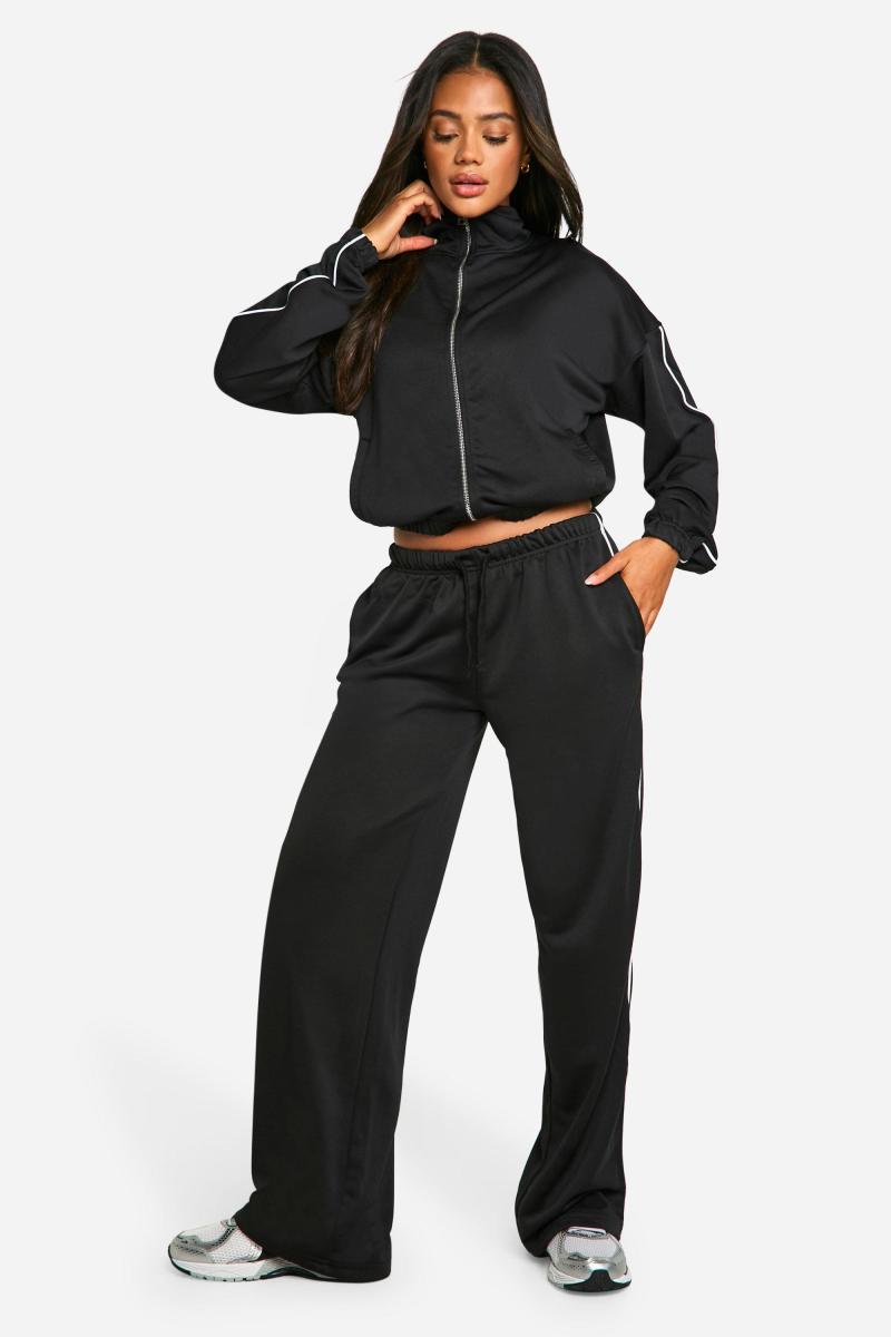 Трико трубопроводу деталі з низькою талією прямого ноги пробіжок