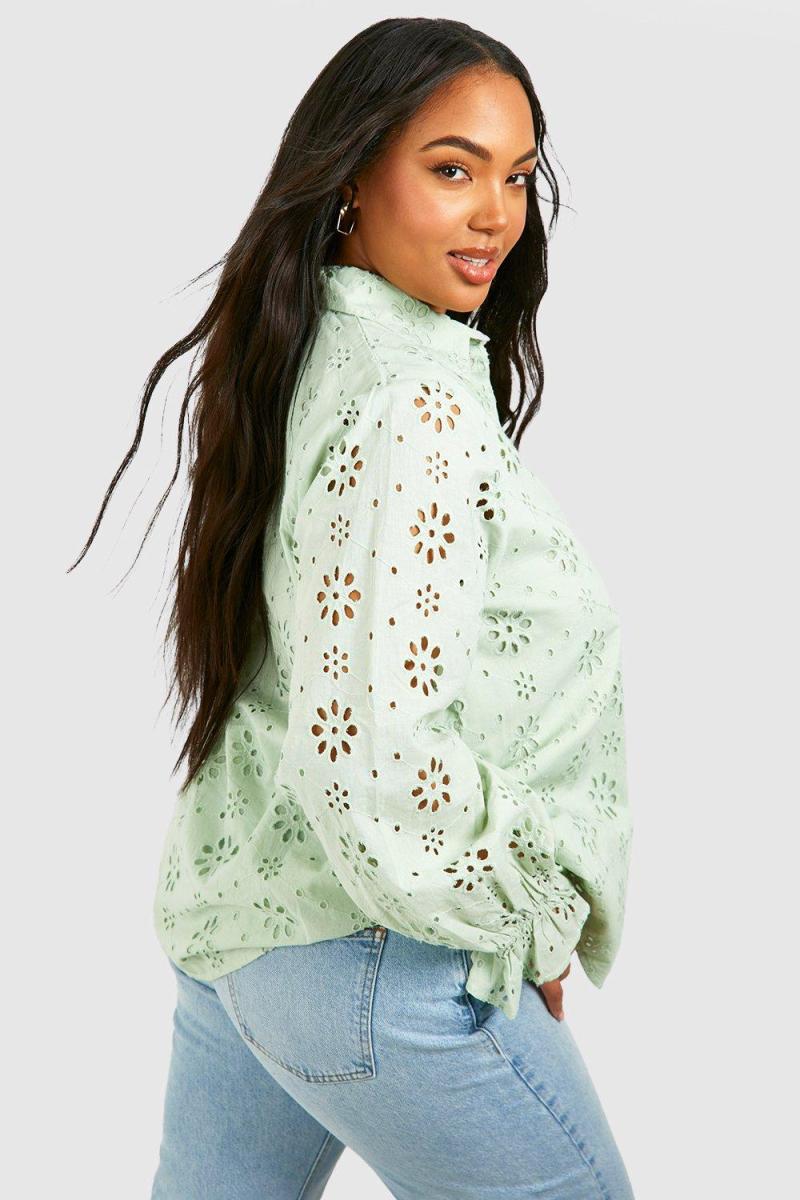 Сорочка з оборками Mint Plus Broderie