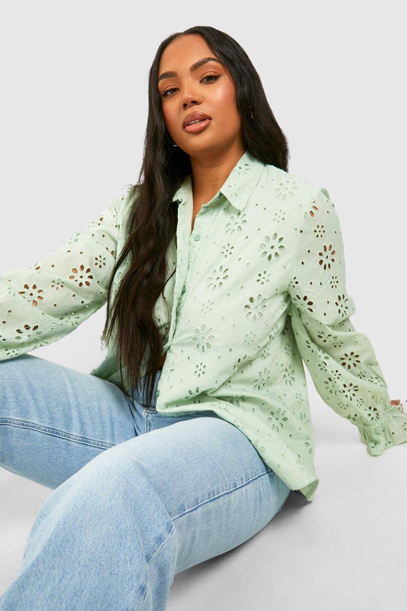 Сорочка з оборками Mint Plus Broderie