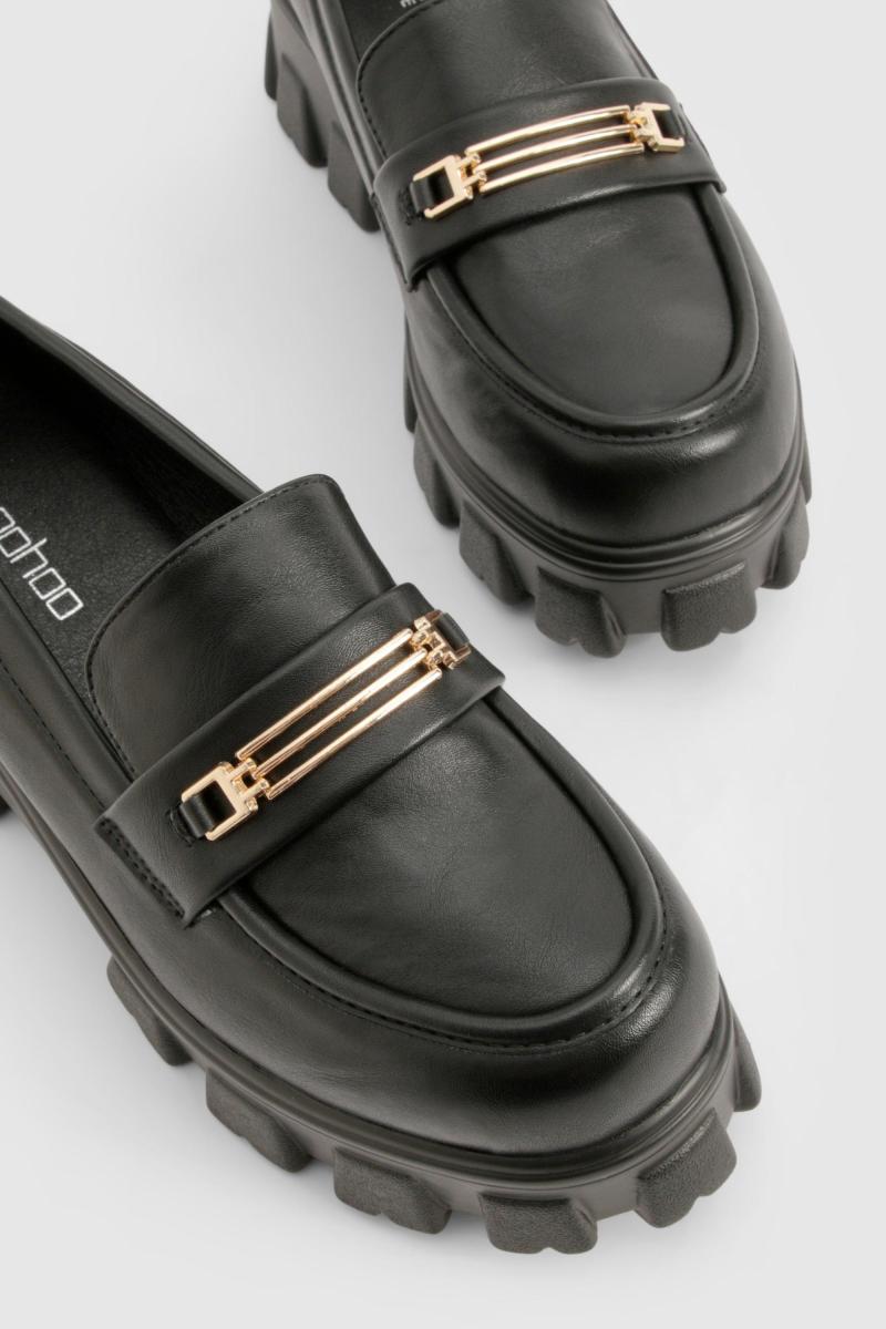 Лофери з широким кроєм і масивною підошвою