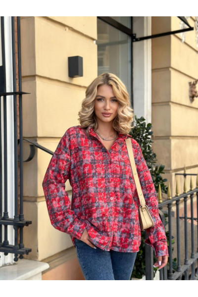 Сорочка клітинка фланель варка 