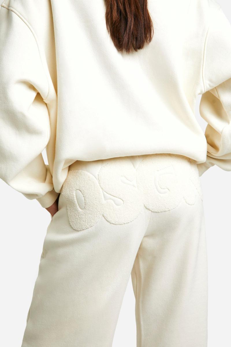 Dsgn Toweling Applique Straight Leg Jogger