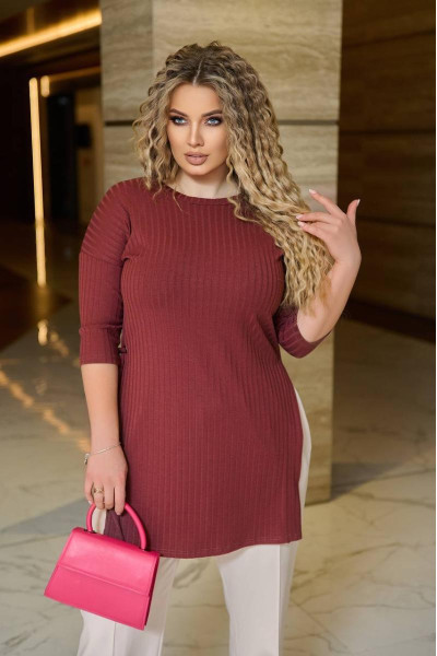 Туніка з бічними розрізами 