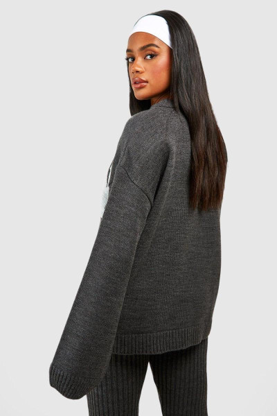 Трикотажний джемпер з круглим вирізом Dsgn