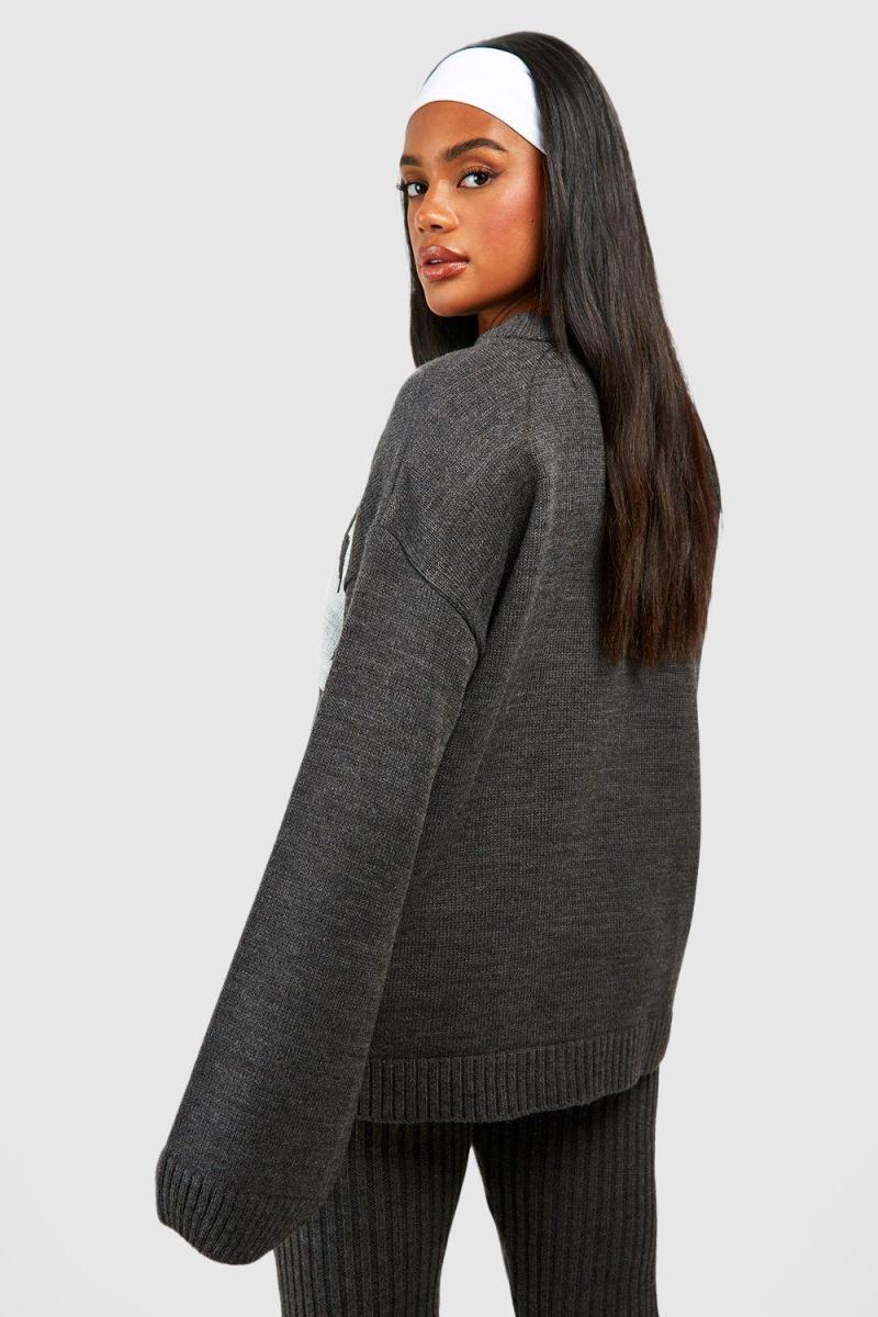 Трикотажний джемпер з круглим вирізом Dsgn