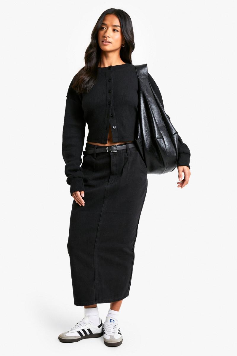 Маленька джинсова спідниця Midaxi