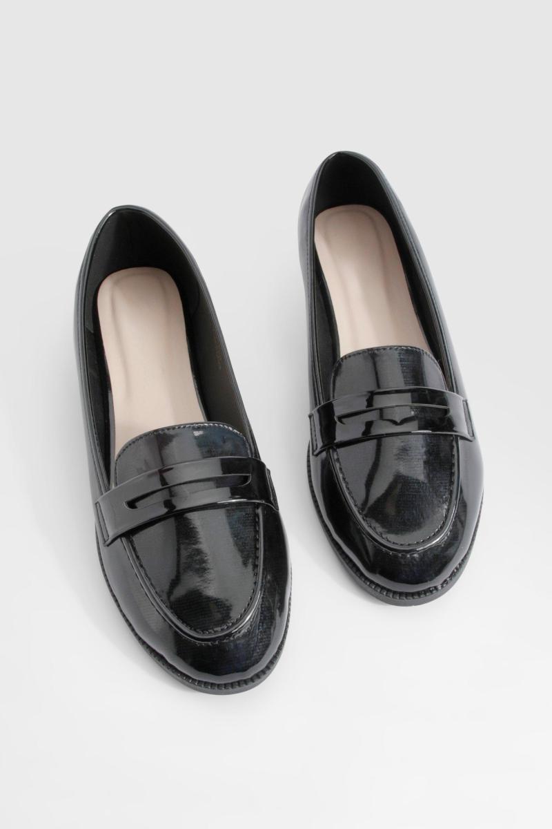 Базові лофери з круглим носком