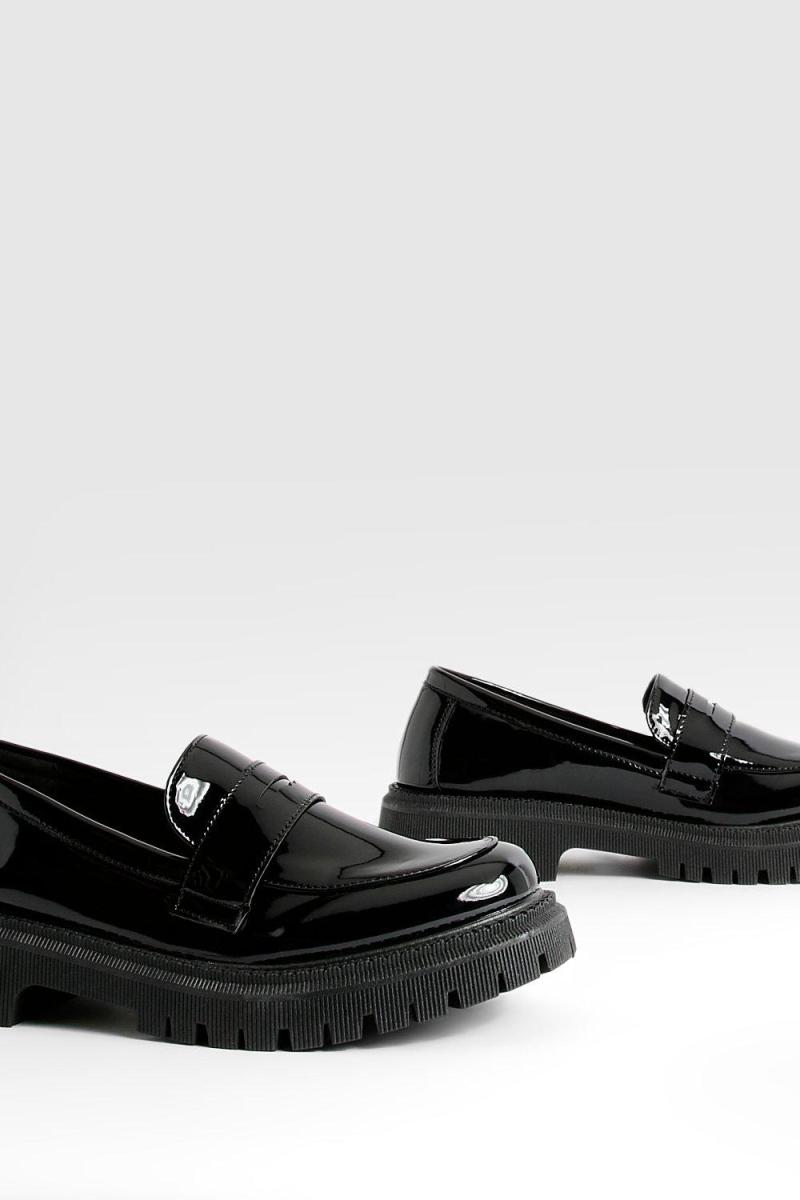 Масивні лаковані лофери