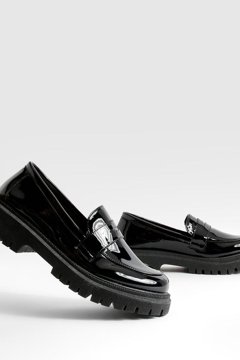 Масивні лаковані лофери