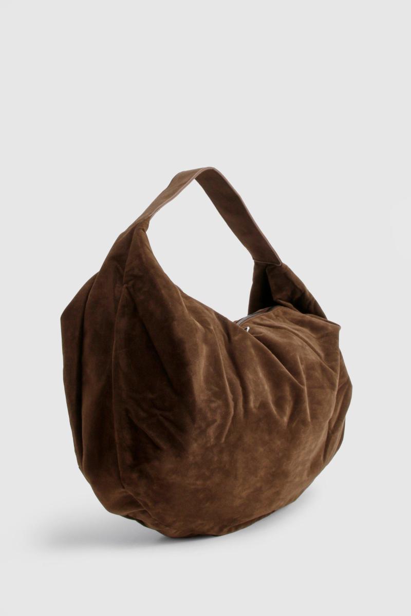 Сумка через плече зі штучної замші