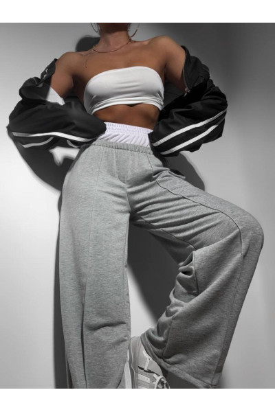 Трендові штанці з резинкою в поясі 