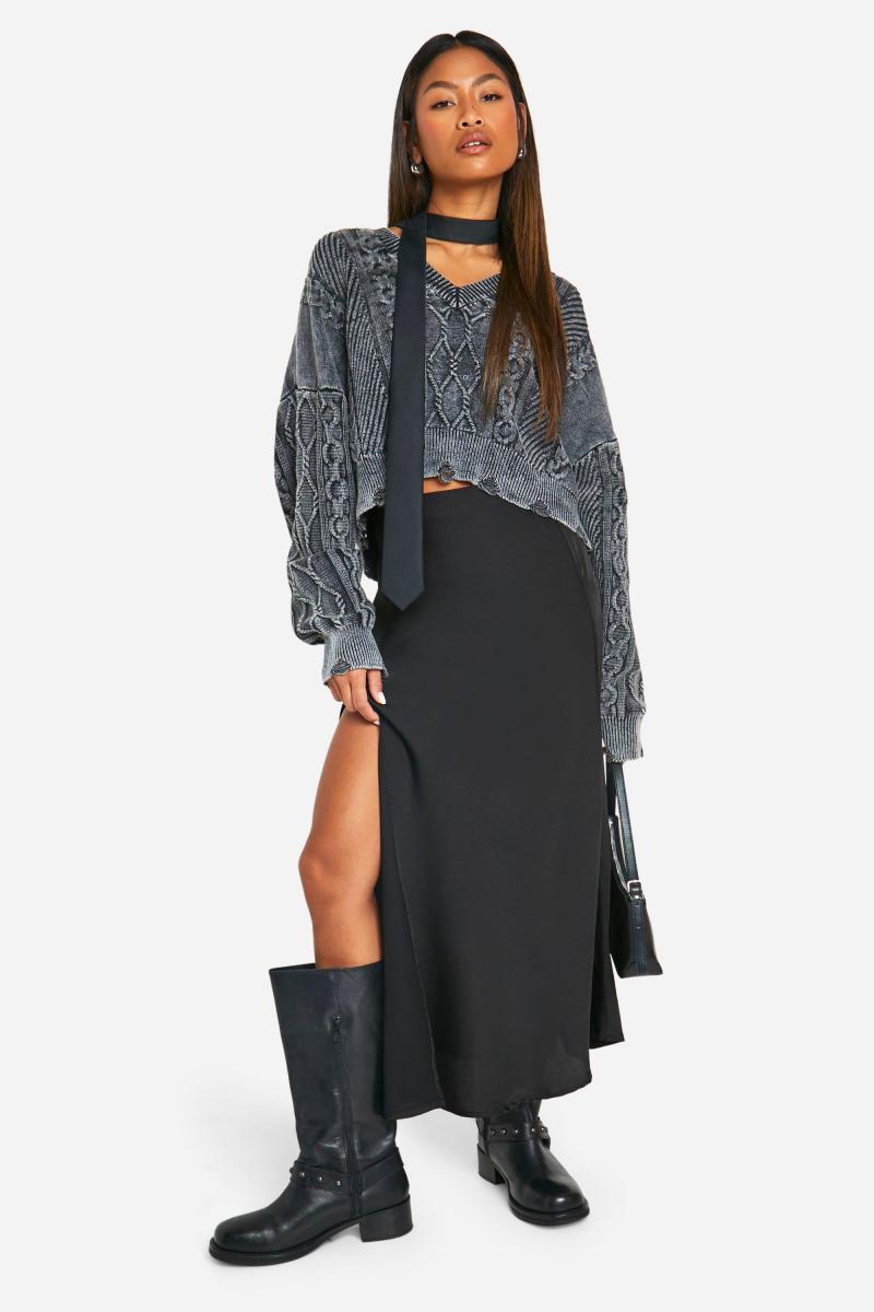 Кислотний джемпер зі зморщеним подолом