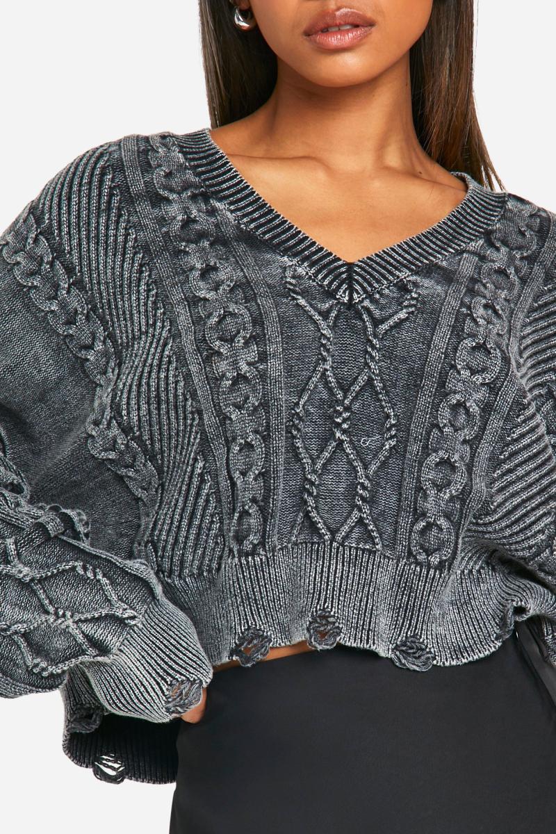 Кислотний джемпер зі зморщеним подолом