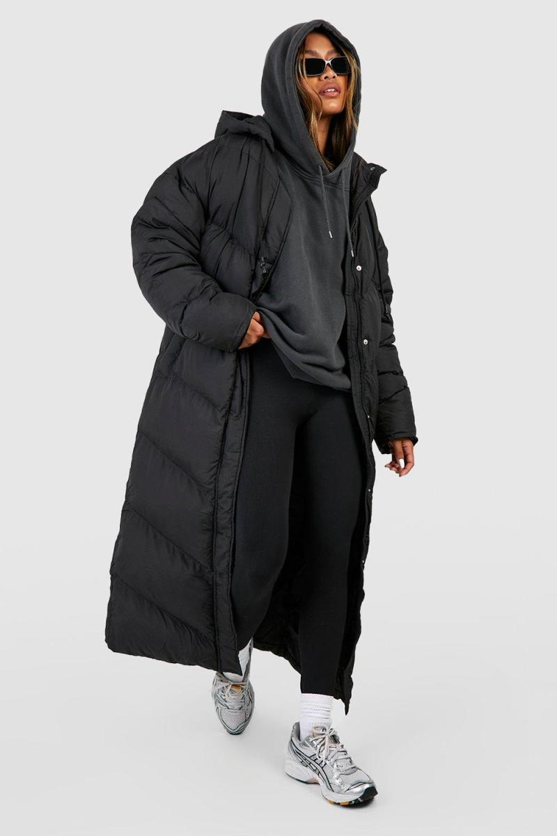 Ковдра Maxi Puffer з капюшоном