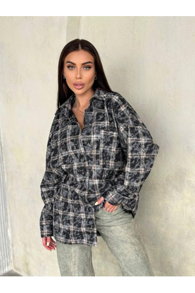 Сорочка варена клітинка унісекс 