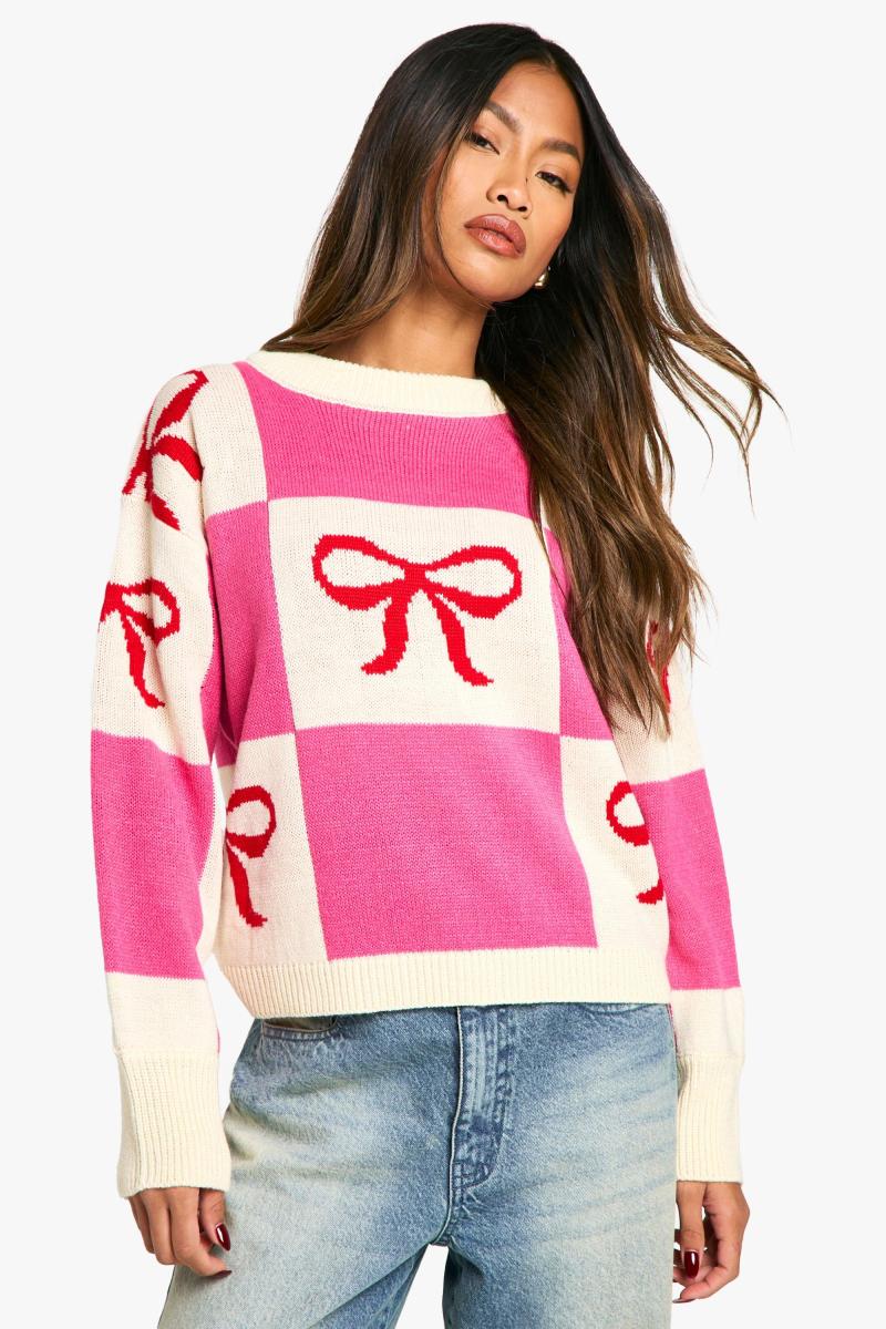 Бант Різдвяний джемпер