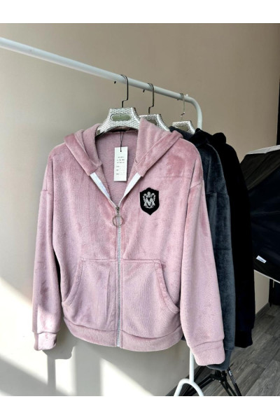 Бомбер махровий тедді 